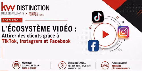 TikTok, Instagram & Facebook pour courtiers