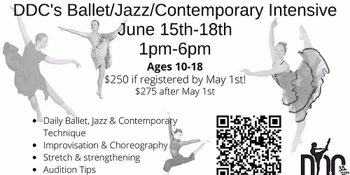 Ballet, Jazz, Contemporary Intensive