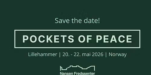 Pockets of Peace | Alumni Event | Save the date!