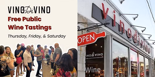 Free Wine Tasting - Vinodivino Newton