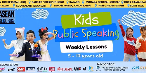 Speaker Warrior New Intake (Nov 2025) \u2013 Kids Public Speaking by Johan Speaking Academy