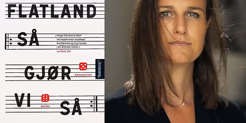 Litt.Sandnes: Helga Flatland om \u00abS\u00e5 gj\u00f8r vi s\u00e5\u00bb