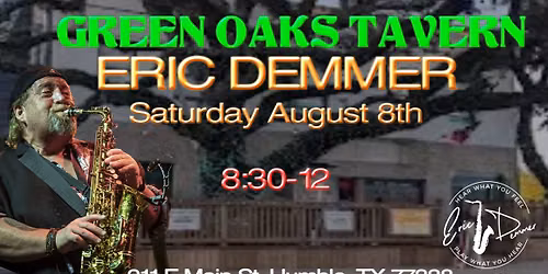 Eric Demmer performs at Green Oaks Tavern