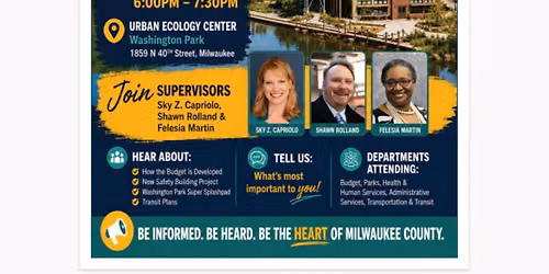 Heart of the County 2027 Budget Town Hall