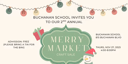 Buchanan School's Merry Market 2025