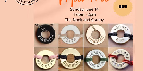 Find Your Mantra-Yoga & Stamped Bracelet