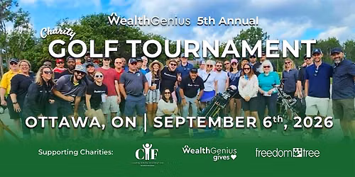 WealthGenius 5th Annual Classic Charity - Golf Tournament - Ottawa