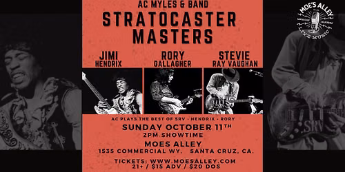 AC Myles & Band: Stratocaster Masters