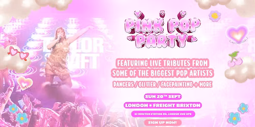 The Pink Pop Party Returns To London!