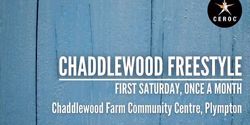 Chaddlewood Freestyle in Plymouth - monthly