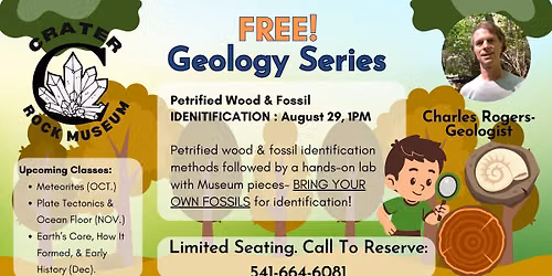 FREE Geology Series - Petrified Wood and Fossil ID