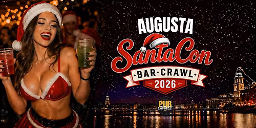Augusta SantaCon Bar Crawl 2026