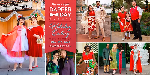 Dapper Day\u00ae Holiday Outing to WDW FL 2025
