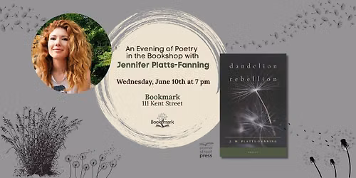 An Evening of Poetry in the Bookshop with Jennifer Platts-Fanning