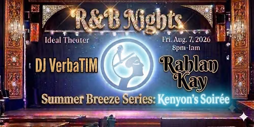 R&B Nights: Summer Breeze Series: Kenyon's Soir\u00e9e