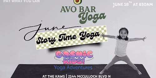 Avo Bar Story Time Yoga