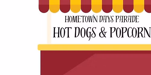 Hot Dogs & Popcorn Parade Stand