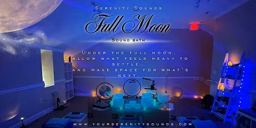 Full Moon Sound Bath  In Jacksonville , FL | Mandarin