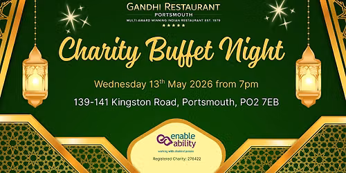 Gandhi Charity Buffet Night