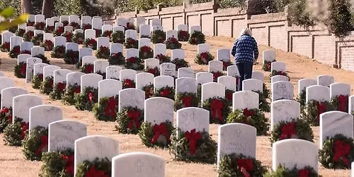 Wreaths Across America at the New Bern National Cemetery