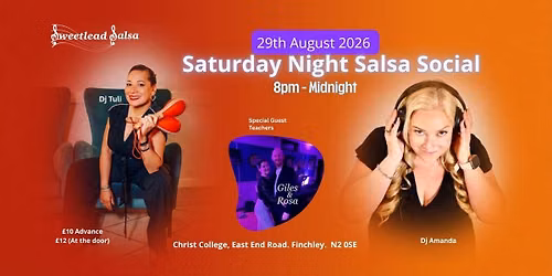 Sweetlead Saturday Salsa Social