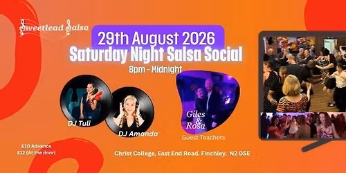 Sweetlead Saturday Salsa Social