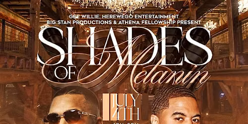 SHADES OF MELANIN DAY PARTY W\/ LARENZ TATE , TYLER LEPLEY & JULIAN HORTON