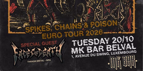 HELL POISON & EXXECUTOR + FACES OF DEATH @ MK BAR BELVAL