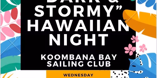 \u201cDark & Stormy\u201d Hawaiian Night with Cuprum Distillery