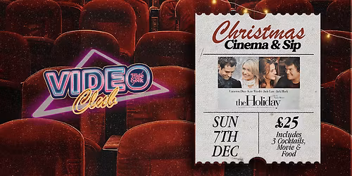 Hide & Seek Presents : Cinema & Sip - The Holiday with Cocktails
