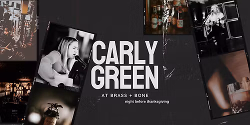 Live Music at Brass + Bone Thanksgiving Eve