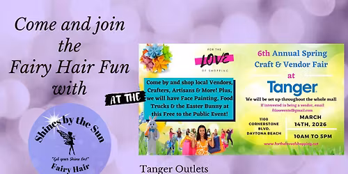 Fairy Hair Fun at the *6th Annual* Spring Craft & Vendor Fair