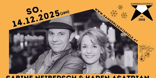 SABINE NEIBERSCH & KAREN ASATRIAN  "Songs before Christmas"