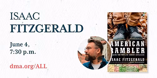 Arts & Letters Live Presents: Isaac Fitzgerald