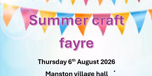 Summer craft fair