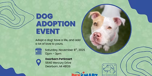 Dog Adoption Event at Dearborn PetSmart