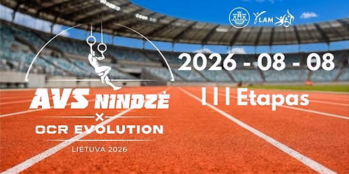 AVS Nindzė Lietuva 2026 - III Etapas — Klaipėdos centrinis stadionas