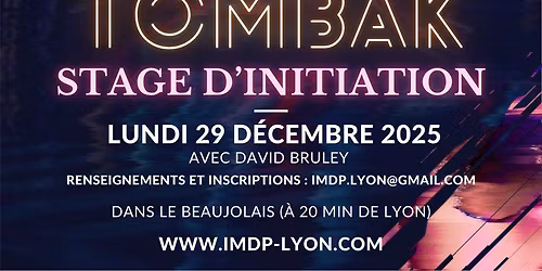 Stage d'initiation au Tombak