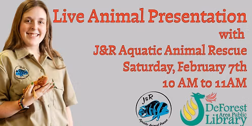 \ud83d\udc3e LIVE Animal Experience at the Library! \ud83e\udd8e\ud83d\udc0d\ud83e\udd9c