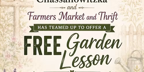 FREE Garden Lesson Class