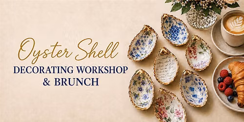 Oyster Shell Decorating Workshop & Brunch | Amsterdam