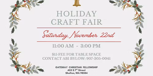 Holiday Craft Fair @ Gateway