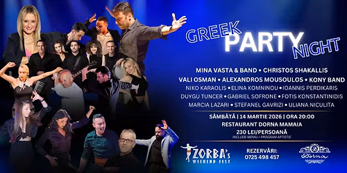 GREEK PARTY NIGHT - LIVE PERFORMANCE BOUZOUKI