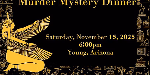 Ancient Egypt Murder Mystery Dinner