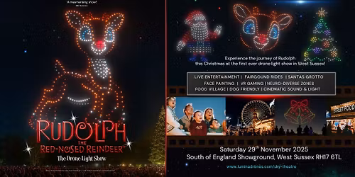 Rudolph the Red Nosed Reindeer: The drone light show