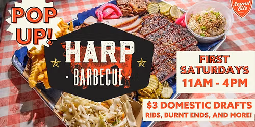 Harp Barbecue Pop Up - First Saturdays