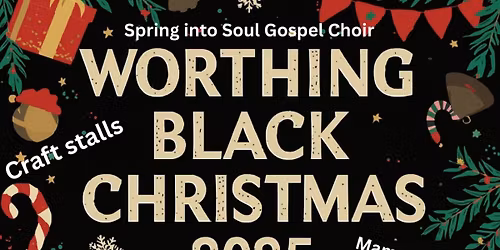Worthing Black Christmas! Gifts, Food, Music & Black Santa