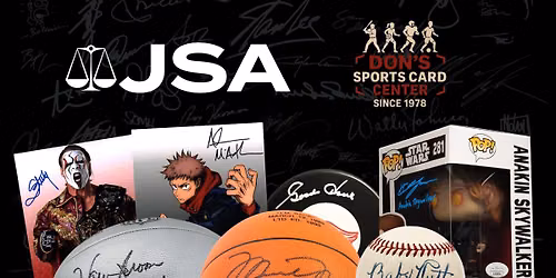 JSA at Don's Sports Cards