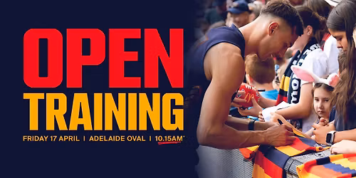 School Holidays Open Training