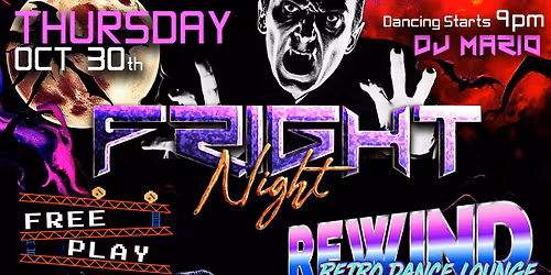 Worcester Fright Night Halloween Party - October 30th @ Freeplay!